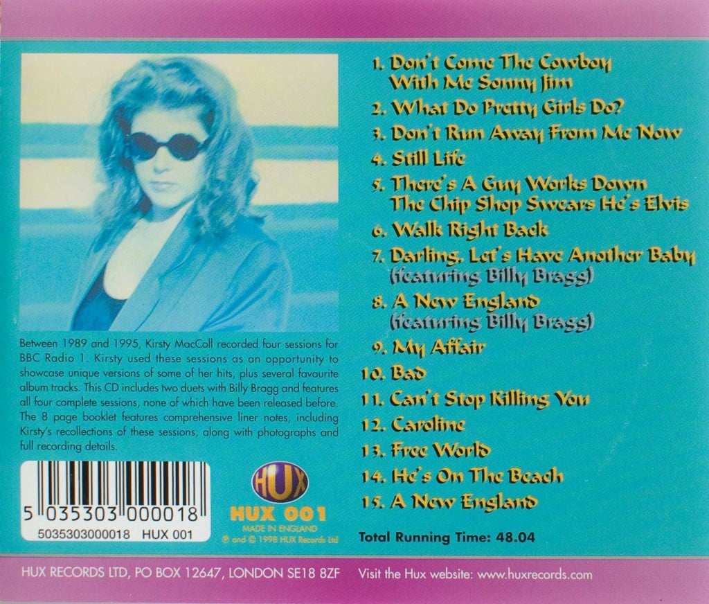 What Do Pretty Girls Do? (1998 CD) back cover